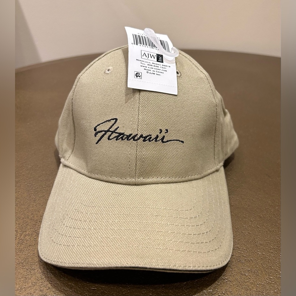 Surfware Hawaiian Classics adjustable snapback Khaki Hawaii cap hat, Brand New